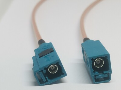 射频同轴车载双母头连接器