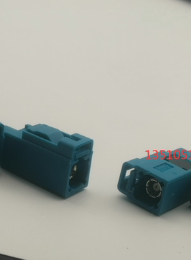 FAKRA耐高温镀银黑色车载射频线 FAKRA SMB母转母SFF50-1.5法卡线