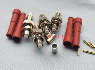SHV耐高压射频同轴连接器5KV BNC公高压RG142 223专用头shv-j-3