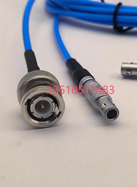 C5/BNC-JJ蓝色RG316镀银射频超声波信号线FFA .00 250公转BNC公线