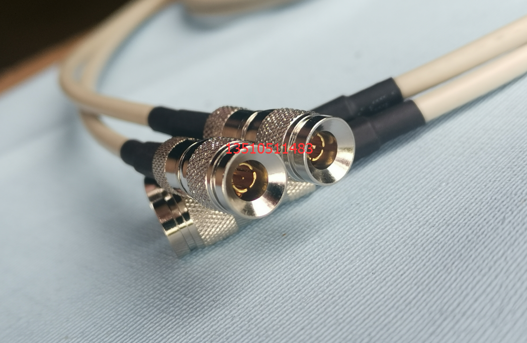 E1连接线CC4公转公2M 2兆同轴信号线 DIN 1.0/2.3双公高清SDI跳线