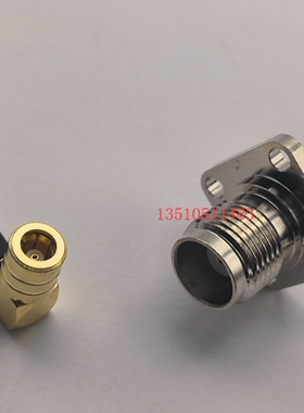TNC-KF/SMB-KW镀银黑色RG316射频AP线 TNC母法兰转SMB母弯高频RF