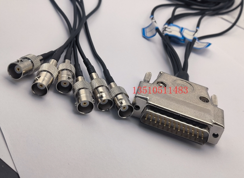 DB25公转6个BNC线混合射频线