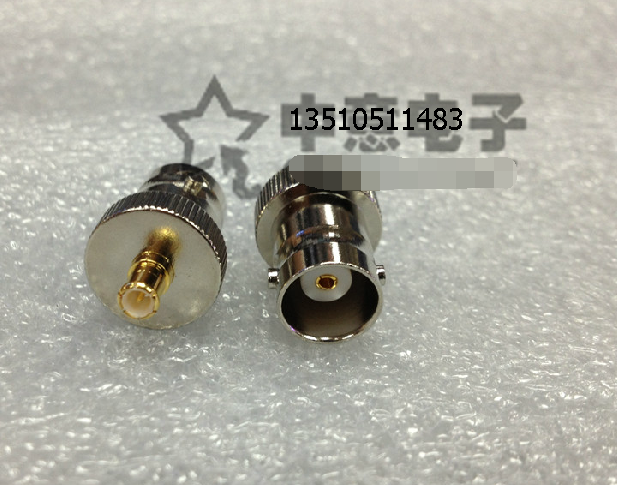 BNC-K/MCX-J迷你示波器50欧姆信号RF射频转接头Q9母转MCX公AP测试