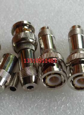 BNC-J-2-1射频同轴2M信号头 BNC/Q9公2兆DDF终端机接头接RG179头