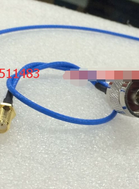 N-J/SMA-K射频蓝色RG316射频连接线 高频SMA转N公50欧姆AP信号线
