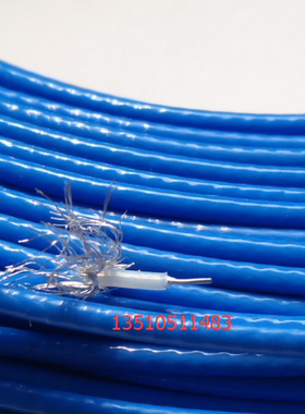 RF射频兼容进口RG316蓝色特氟龙镀银 50-1.5高频AP单芯单股RF馈线