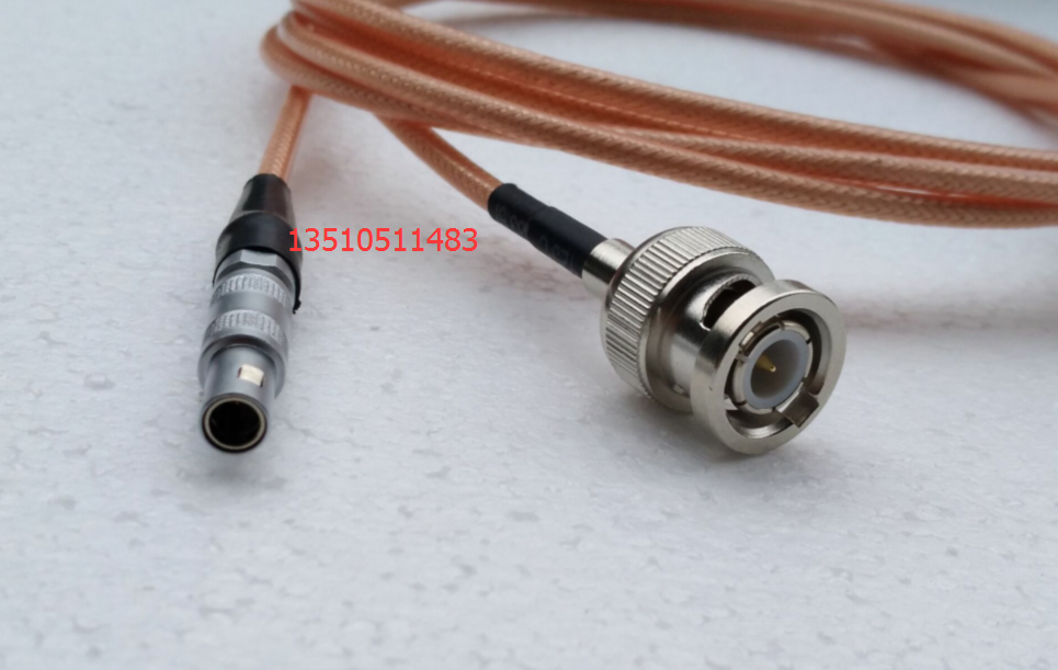 C5/BNC-JJ超声波LEIMO射频信号线 C5单芯雷默转BNC公高频同轴跳线