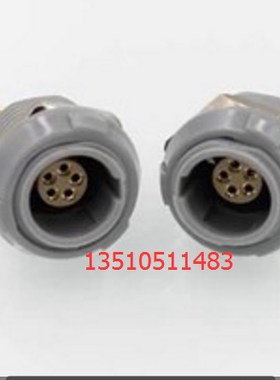 塑料航空插头弯针医疗设备2-10针 LEIMO航空插座弯针上PCB连接器