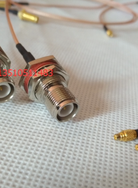 RP-TNC-KY/MMCX-J射频柔软RG178连接线 TNC母反极转MMCX公高频线