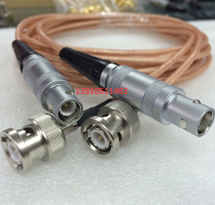 C9/BNC-JJ超声波RG316D射频跳线 LEIMO航插单心转BNC公进口代替品