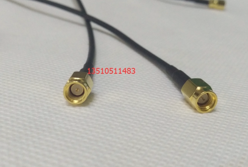 射频SSMA兼容进口连接线 SSMA-JJ双公超柔软RG174进口高频RF跳线