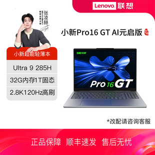 Pro16 酷睿2代标压Ultra9 2025新款 轻薄本笔记本电脑 2025款 联想小新Pro14 启版 AI元