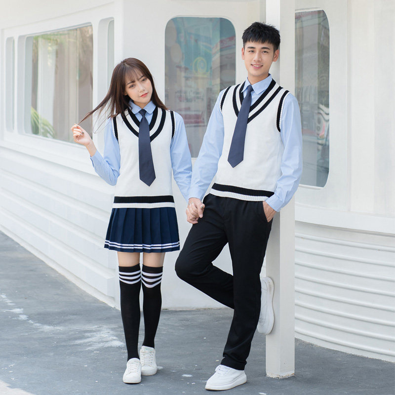 校服套装学院风初中学生秋季韩国英伦风日系秋冬毕业演出韩版班服