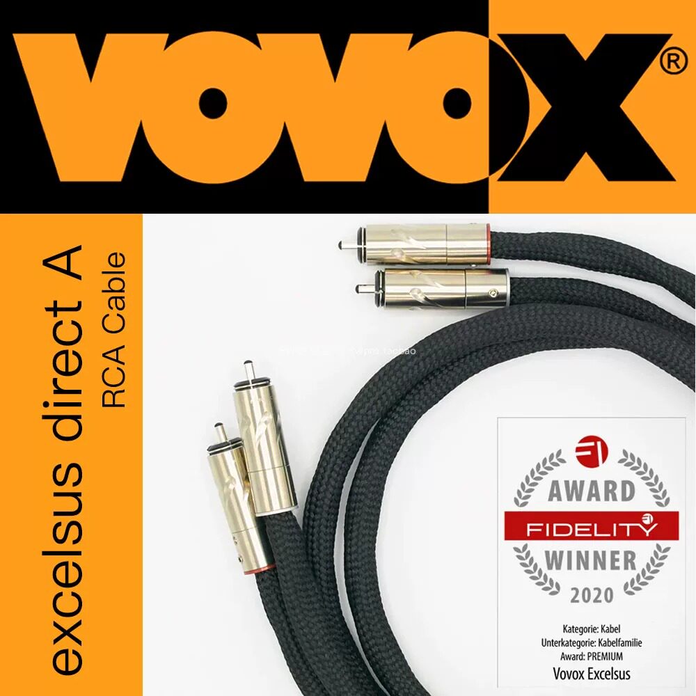 VOVOXA类RCA非平衡信号线国行
