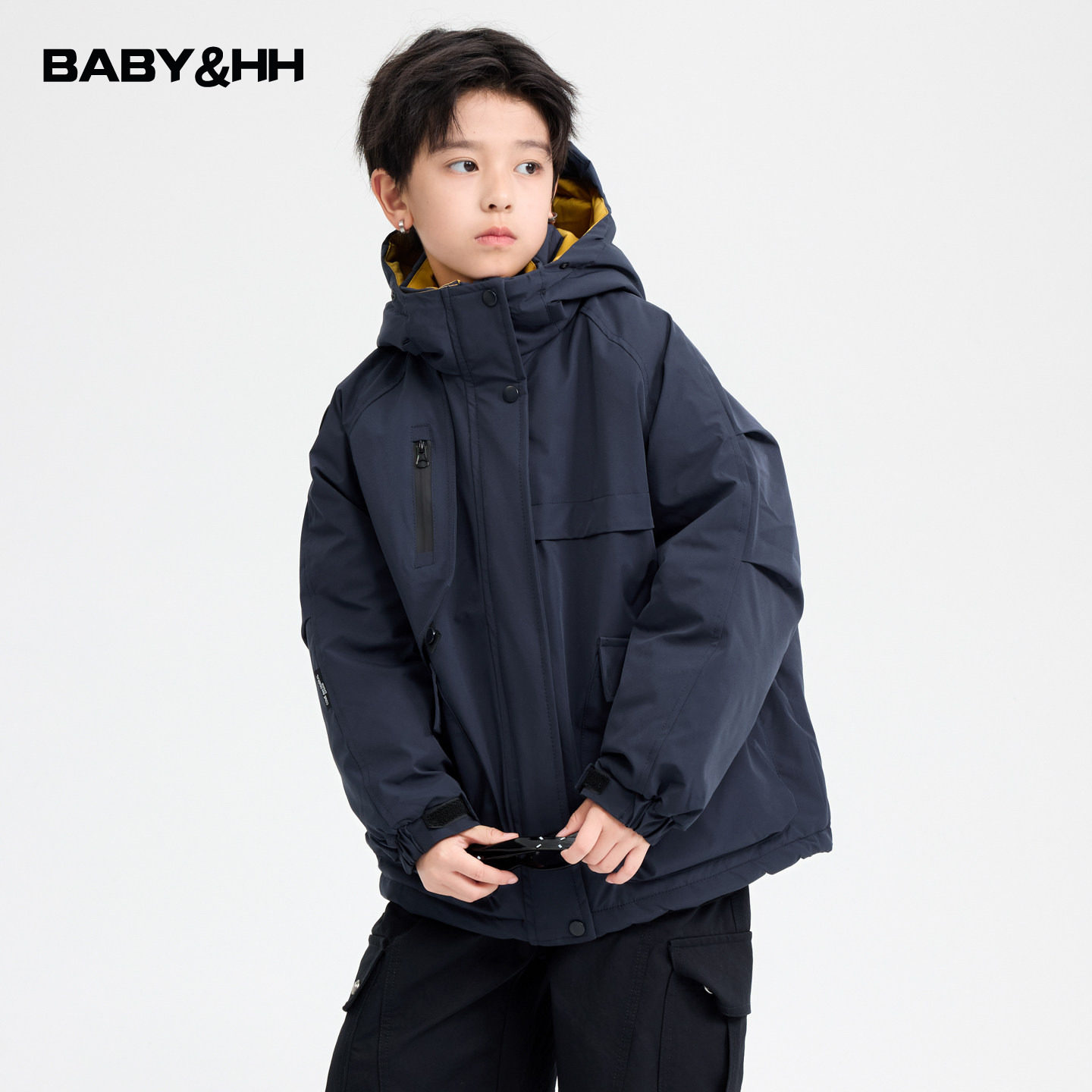男大童冬季撞色防水运动冲锋衣棉服2025新款儿童户外连帽夹棉外套,童装/婴儿装/亲子装,棉袄/棉服,淘宝优惠券,粉丝福利购,淘宝优惠卷