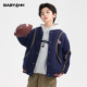 男童冬装 青少年儿童防风保暖外套潮 韩范加厚运动棒球棉服2025新款