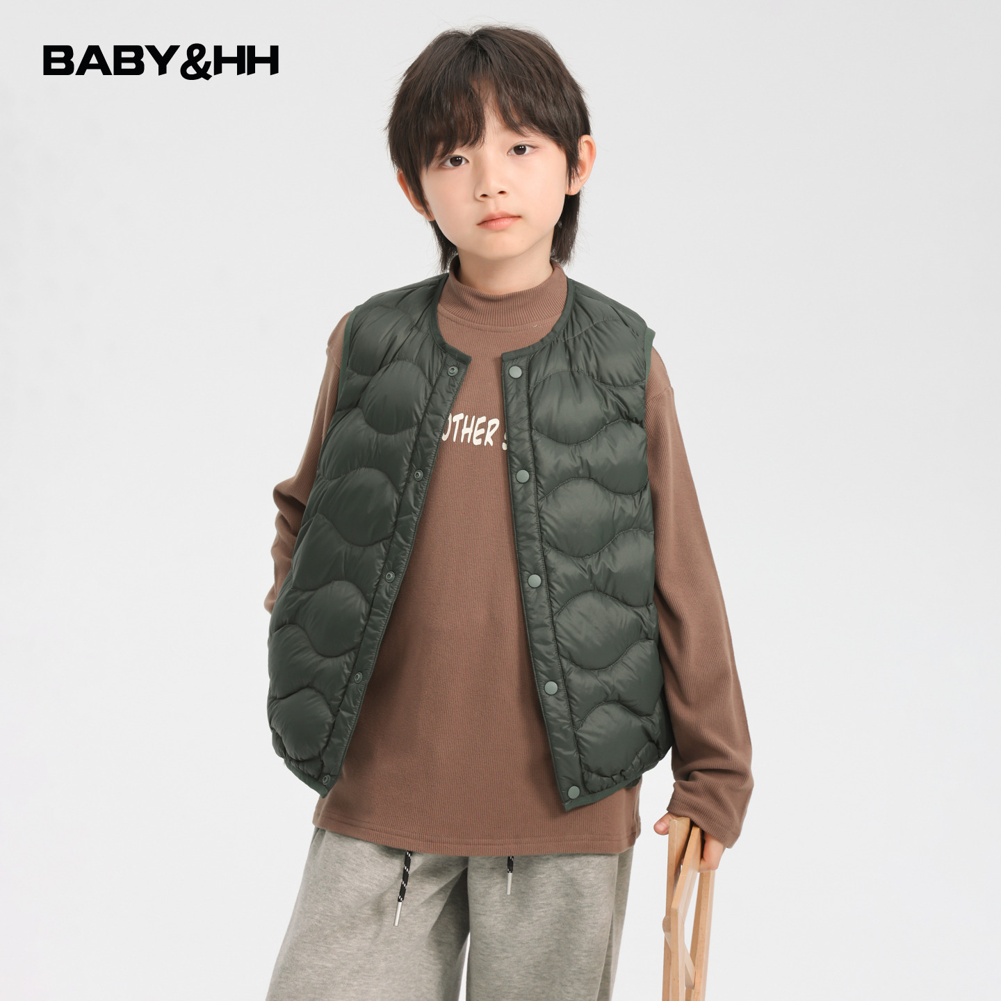 校服神器保暖防风羽绒内胆马甲潮