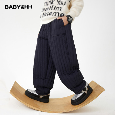 一条过冬直筒加厚防风保暖棉裤潮