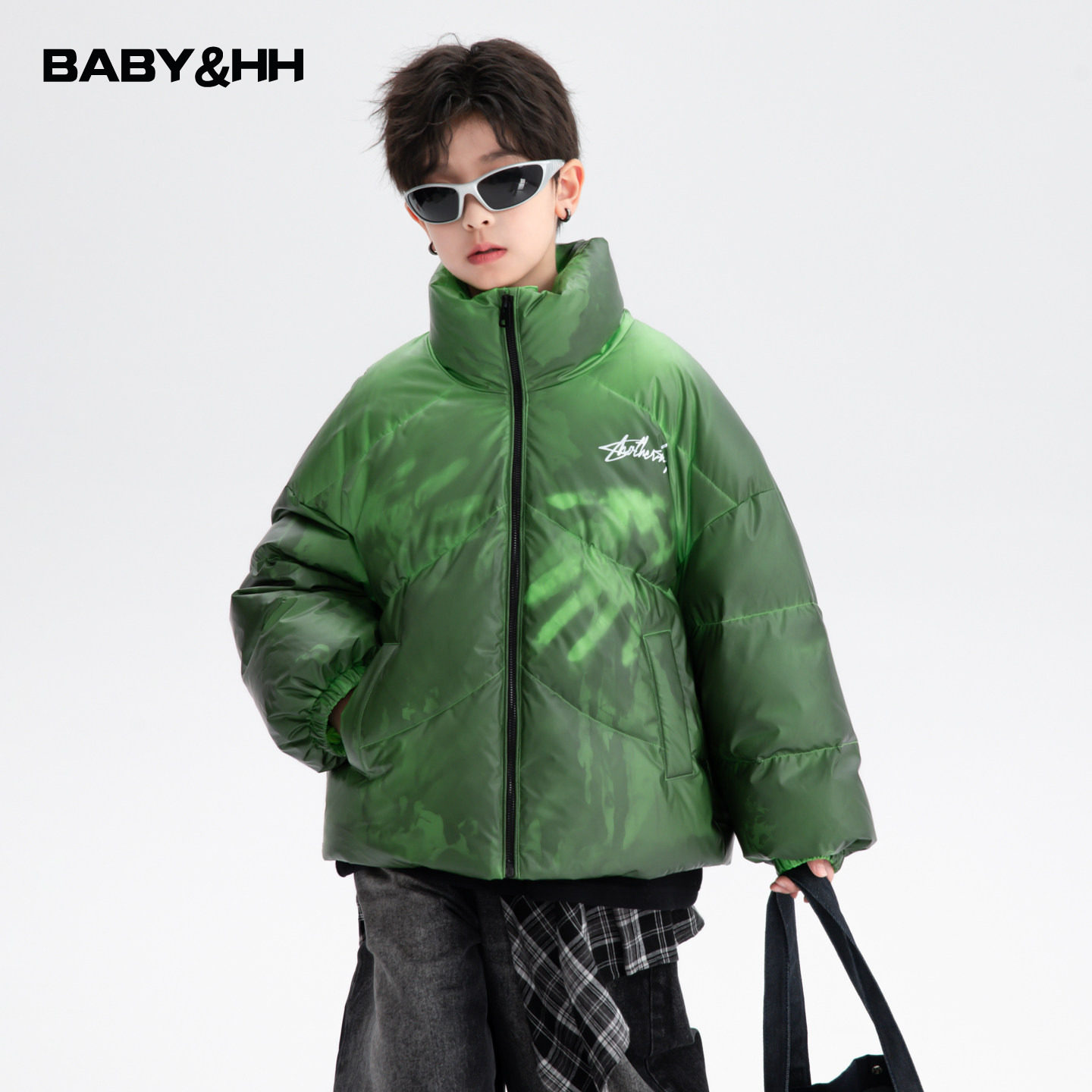 90安心绒温感变色防水滑雪羽绒服图片