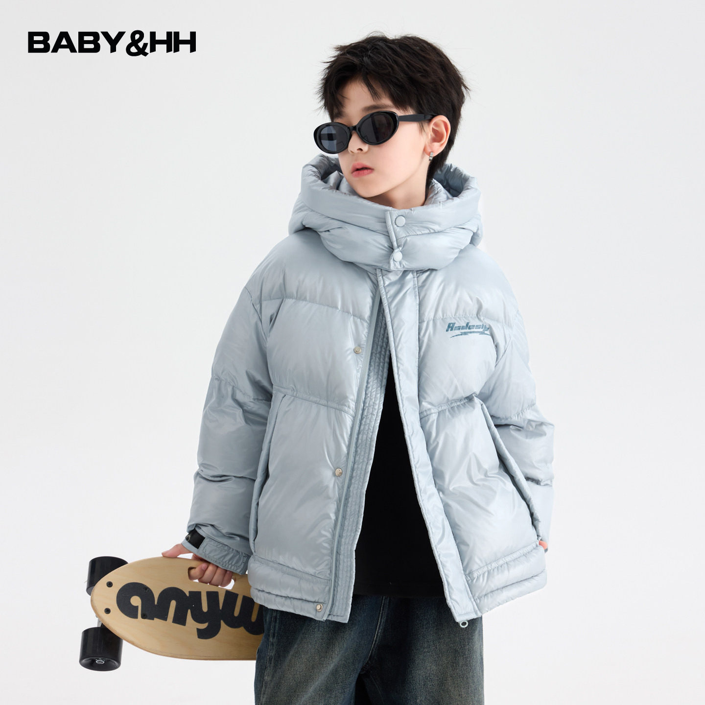 男童冬季韩范防水反光面包羽绒服2025新款儿童中学生连帽防寒外套,童装/婴儿装/亲子装,羽绒服,淘宝优惠券,粉丝福利购,淘宝优惠卷