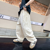 裤 男孩薄款 2026新款 宽松长裤 子潮 儿童夏季 男童春夏韩系直筒工装