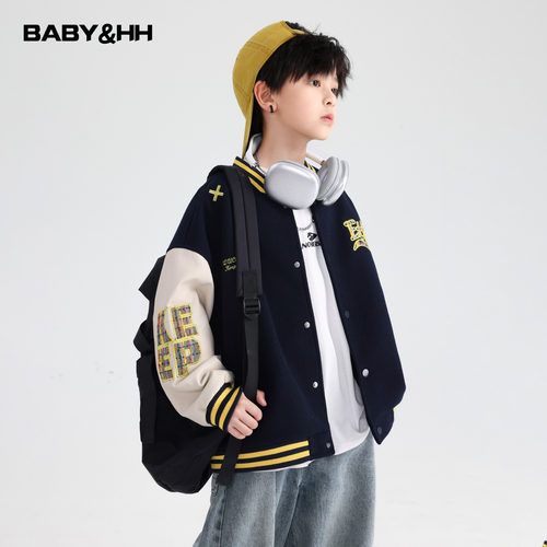 毛呢拼接皮衣小香风棒球夹棉外套