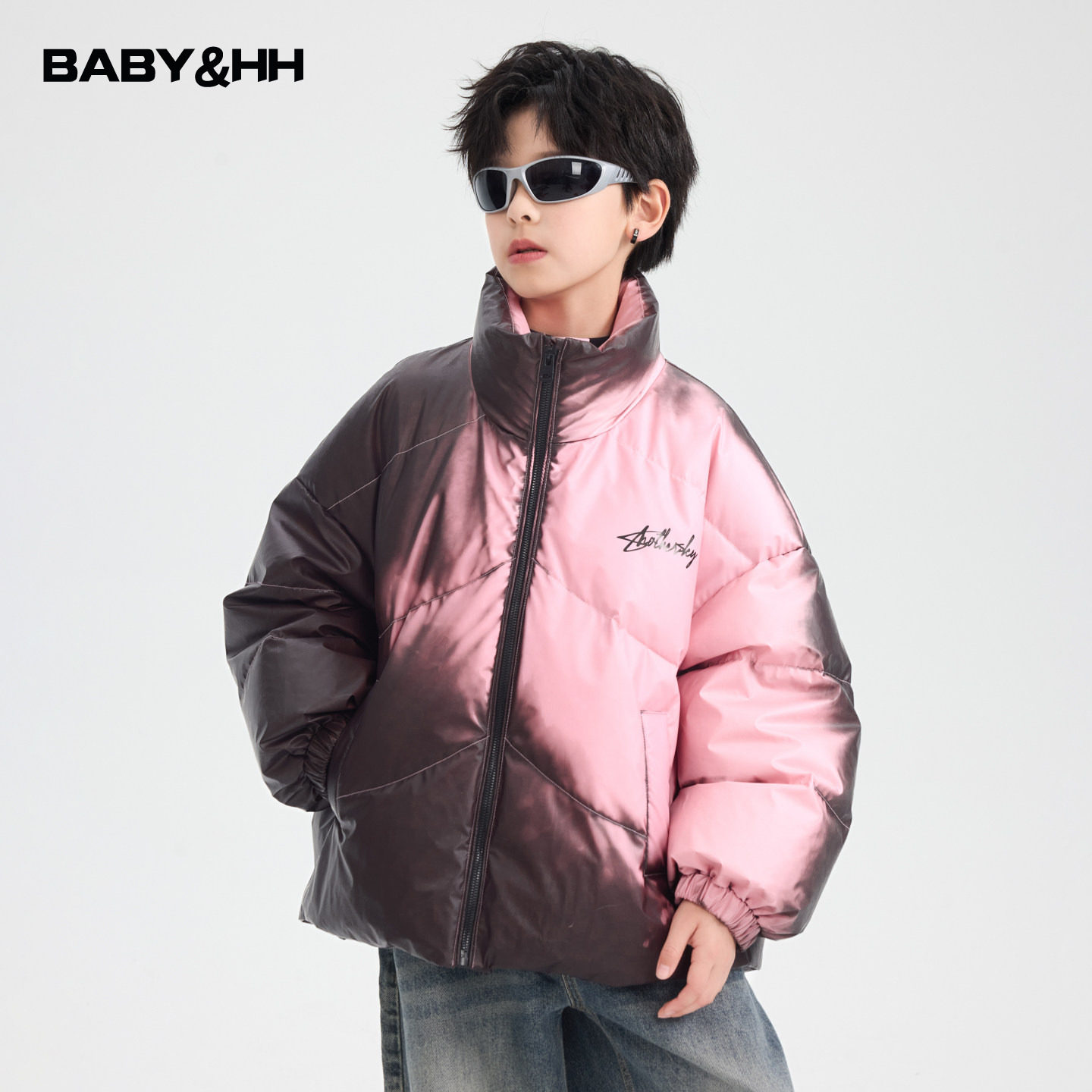 男大童冬季潮酷温变面包羽绒服2025新款儿童男孩变色防水防寒外套,童装/婴儿装/亲子装,羽绒服,淘宝优惠券,粉丝福利购,淘宝优惠卷