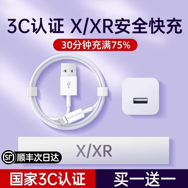 【顺丰次日达】苹果X/XR全系快充