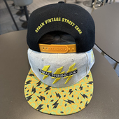 帽子男款 春秋大头围深顶平沿帽街头潮流板帽街舞帽嘻哈帽女棒球帽