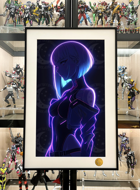 《闪光露西》Lucy赛博朋克边缘行者Cyberpunk马丁内斯动漫装饰画
