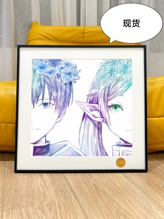 星空芙莉莲-辛美尔葬送的芙莉莲Frieren菲伦辛美尔Fern动漫装饰画