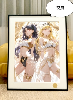 星空 伊什塔尔艾蕾远坂凛红色恶魔Fate命运Tohsaka Rin动漫装饰画