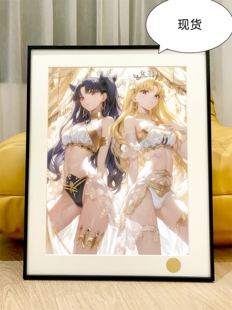 Rin动漫装 饰画 伊什塔尔艾蕾远坂凛红色恶魔Fate命运Tohsaka 星空