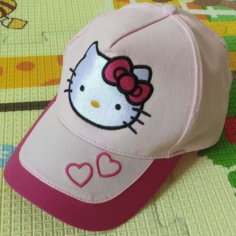 Kitty猫空顶防晒帽女夏显脸小