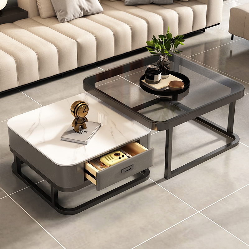 方形家用客厅茶几简约现代