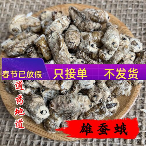 50g雄蚕蛾可打粉满包邮
