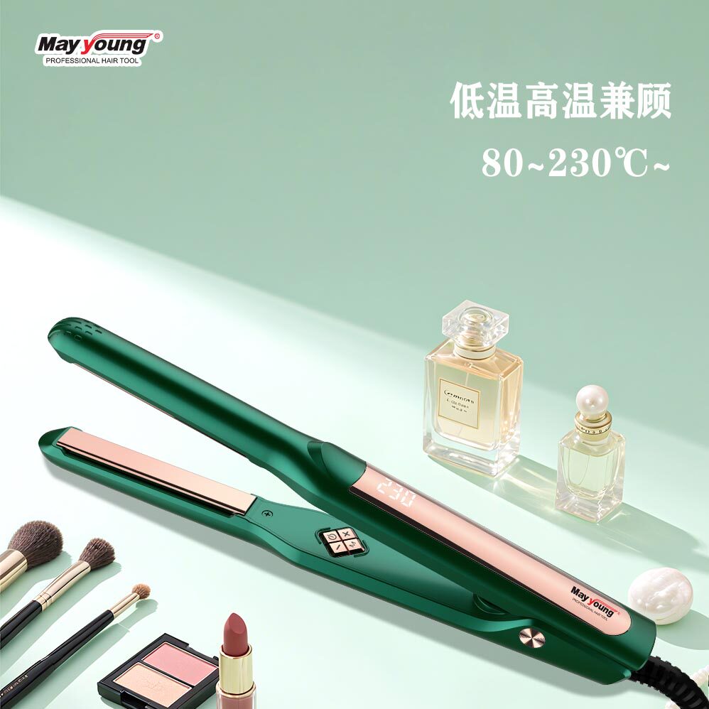 美扬536小号拉直板1.5厘米窄款夹板可低温高温细窄直夹板造型夹板