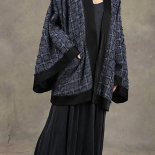 【子后•啬庐】宋制仿赵伯澐秋季对襟上衣日常通勤男女同款