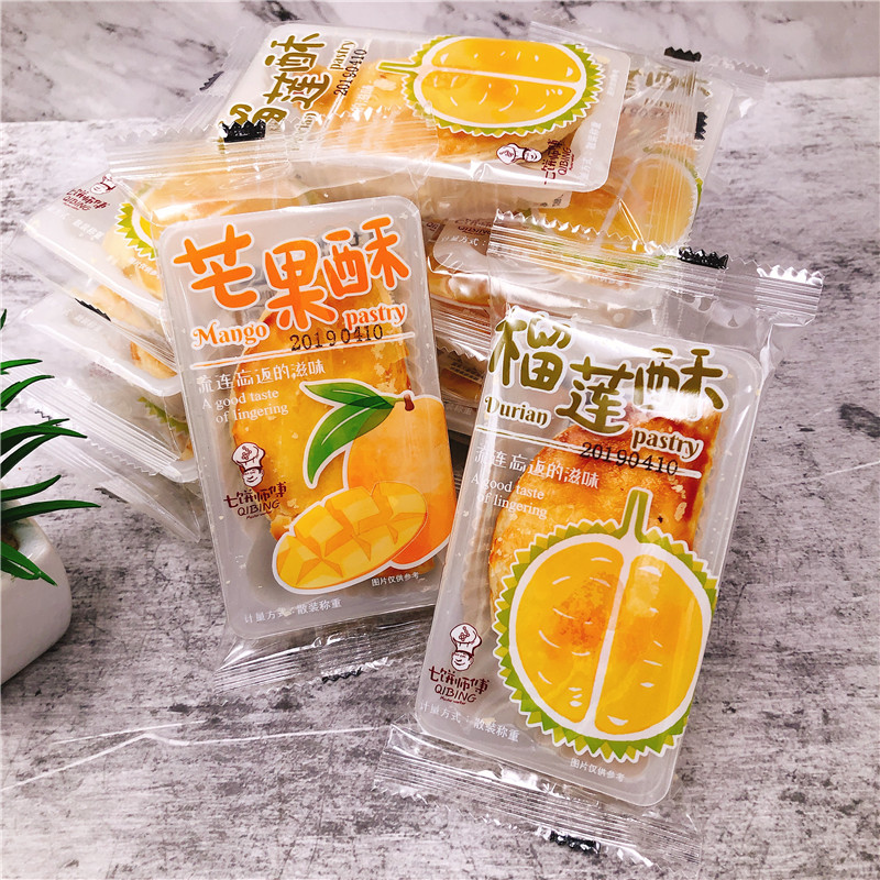 散称七饼师傅芒果酥 榴莲酥5斤整箱糕点特产小吃网红零食下午茶点在类目 零食/坚果/特产, 糕点/点心, 传统糕点中 - 来自Buy2taobao.com提供专业的淘宝代购服务