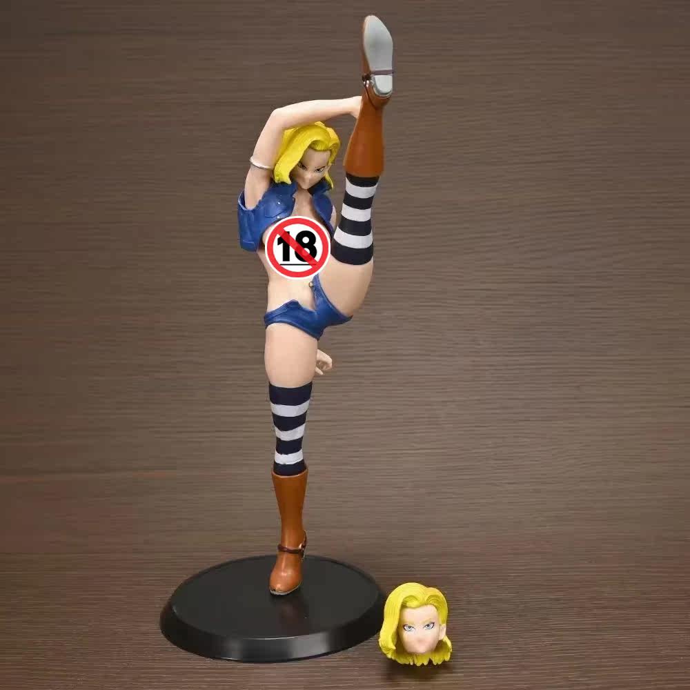 野蛮人妻七龙珠gk人造人18号手办性感日本动漫美少女摆件礼物污可