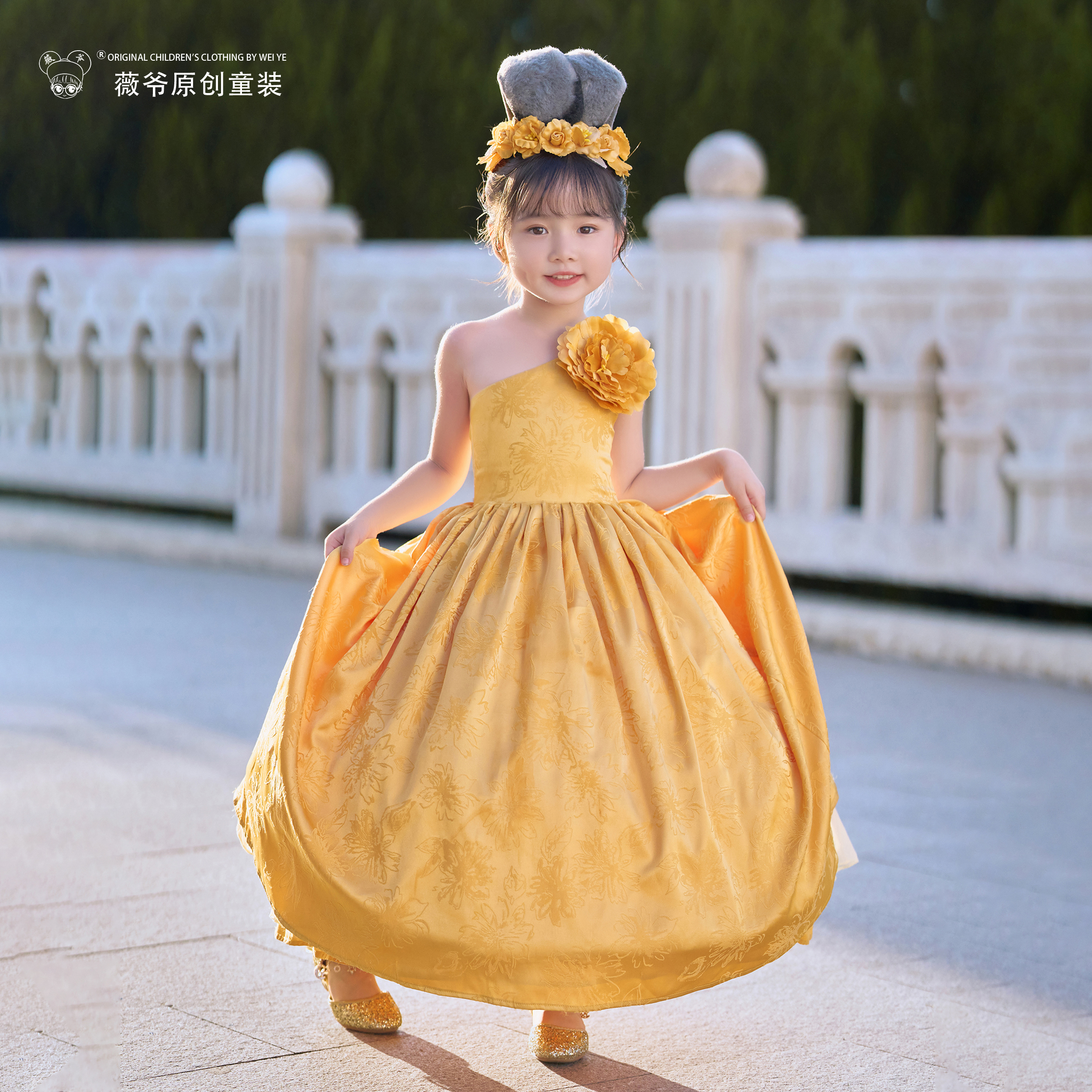 薇爷原创【兔兔礼服】卡通可爱连衣裙女童洛丽塔小礼服长裙