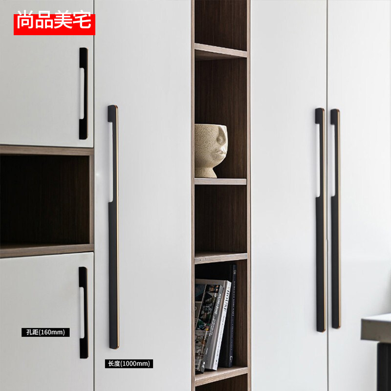 柜门拉手 衣柜柜子厨柜橱柜门配件 圆形单孔嵌入式实木暗扣门把手