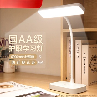 日本学习护眼台灯充电便携学生宿舍书桌阅读灯三档调光卧室床头灯