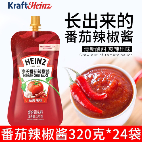 亨氏番茄320g炸鸡意面辣椒酱