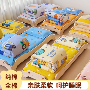纯棉幼儿园被子三件套午睡被床品儿童四季通用宝宝床品夏季凉被套