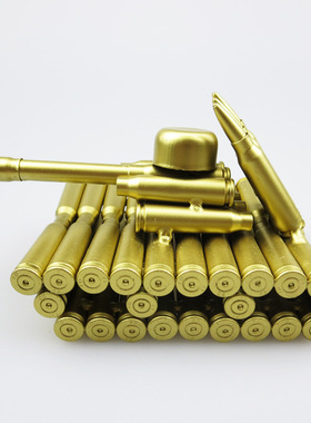 95式九五式坦克战车装甲车大炮模型铁艺摆件子弹壳工艺品装饰礼品