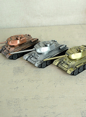 大炮复古合金模型生日礼物工艺品