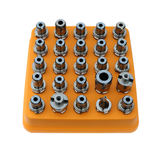 加工中心BT30BT40刀柄收纳盒 铣刀收纳 筒夹钻头收纳盒加硬加厚