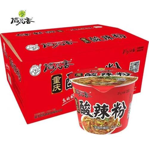 稻花香夜宵整箱包邮重庆酸辣粉